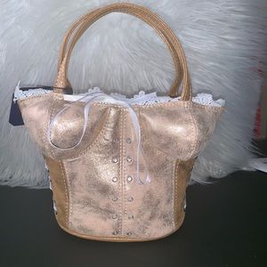 Corset Gold Purse
